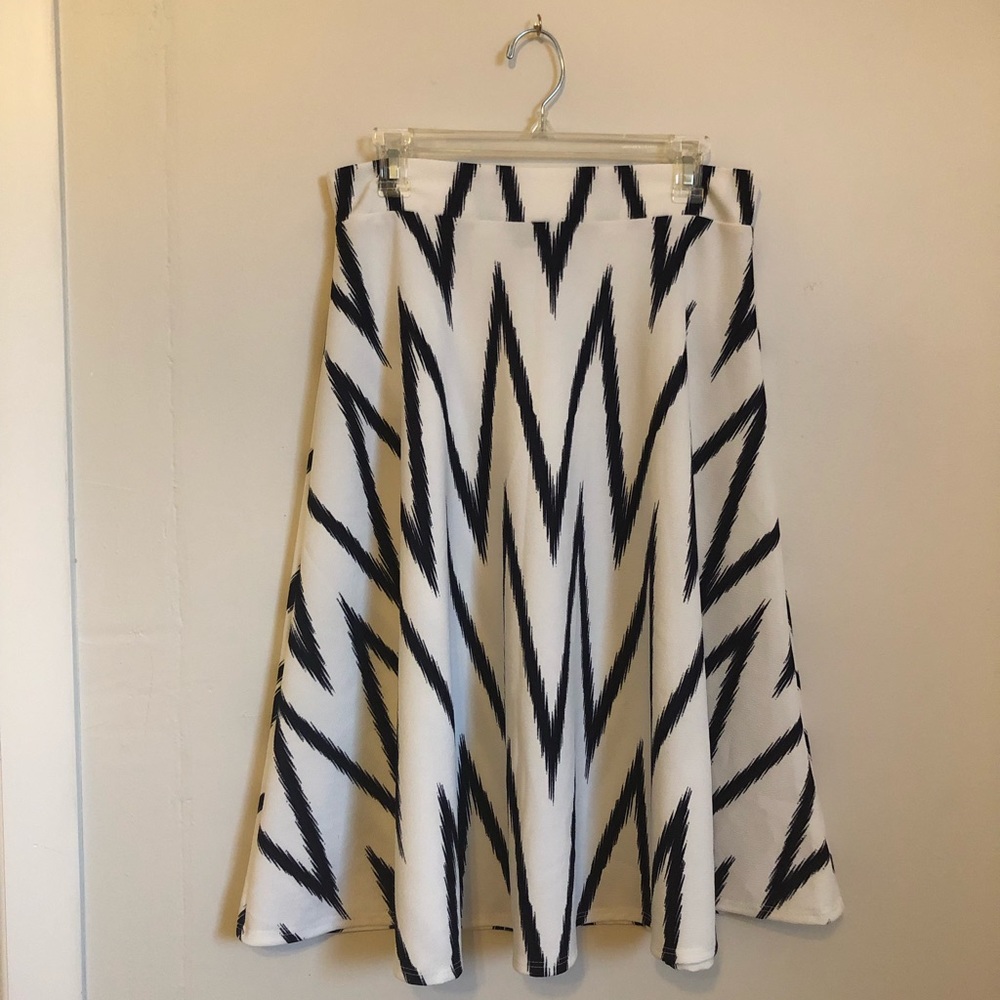 White skirt